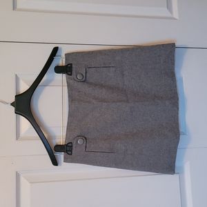 JCREW Mini Skirt Gray Flannel